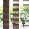 vidaXL Žalúzia Tmavohnedá s Vzorom 213 x 70 cm 25 mm PVC