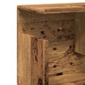vidaXL Nástenná skrinka 100x20x30 cm staré drevo kompozitné drevo