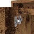 vidaXL Písací stôl staré drevo 120x42x76 cm kompozitné drevo