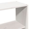 vidaXL Čelo postele s úložným priestorom biele 120 cm borovica