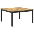 vidaXL Konferenčný stolík Biela a čierna 80 x 80,5 x 45 cm