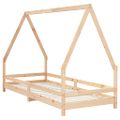 vidaXL Rám detskej postele 80x200 cm masívna borovica