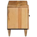 vidaXL TV skrinka Prírodná 105 x 33,5 x 46 cm Masívne mango drevo