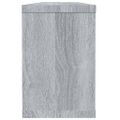 vidaXL Kockové police 6 ks sivé sonoma 60x15x23cm spracované drevo