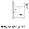 BLANCO ELON XL 6 S sivý vulkán, Silgranitový drez