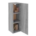 vidaXL TV skrinky 2 ks sivé sonoma 30,5x30x90 cm spracované drevo