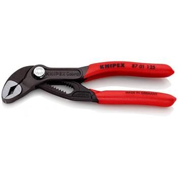 Knipex, Kliešte inštalatérske Cobra - mini, 87 01 125