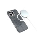 Trblietavé tenké Mag puzdro pre iPhone 16 6,1" čierne