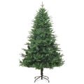vidaXL Umelý vianočný stromček zelený 210 cm PVC a PE