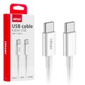 Kábel USB-C na USB-C 60W 100cm FullLINK AMIO-03896