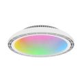 Modee LED okrúhle stropné svietidlo 24W RGB+3CCT 450mm, ventilátor, ovládač (ML-CLRGB-3CCT24W-F1W)