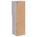 vidaXL TV skrinky s LED svetlami 2 ks sivé sonoma 30,5x30x102 cm