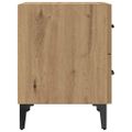 vidaXL Skriňa pod posteľ Remeselný dub 40 x 35 x 47,5 cm