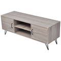 vidaXL TV skrinka 120x40x45 cm, sivá