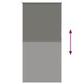 vidaXL Roleta Zatemnenie sivá 80x175 cm Šírka látky 75,7cm Polyester