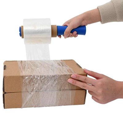 Stretch fólie vidaXL 10 ks Priehľadná 23 µm 10 cm x 300 m