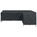 vidaXL Obal na nábytok 250 x 180 x 80 cm 420D Oxford tkanina Tvar L