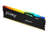 DDR5 - sada - 64 GB: 2 x 32 GB - DIMM 288-pin - 6000 MT/s / PC5-48000 - CL36 - 1.35 V - bez vyrovnávacej pamäti - on-die ECC - čierna