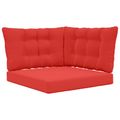 vidaXL Vankúš na vonkajšiu pohovku Polyester Červená 68,5 x 68,5 cm