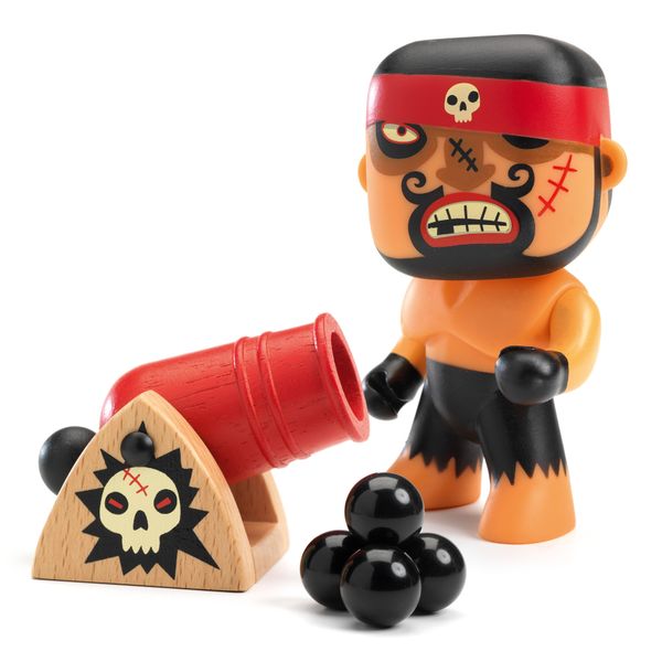 Arty Toys figúrka Pirát Rick s delom