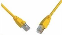 Solarix - patch kabel CAT6 SFTP PVC 1m žlutý