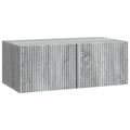vidaXL Nástenná TV skrinka 78,5 x 41 x 30 cm Sivá sonoma