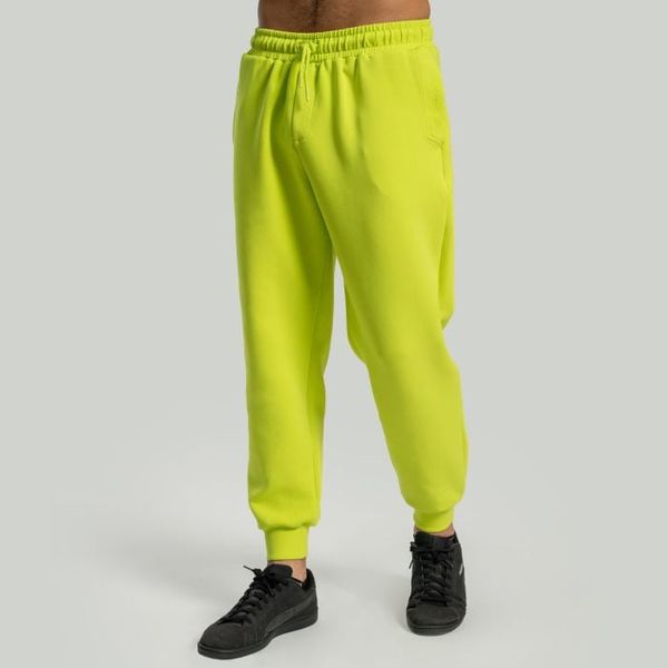 Tepláky Relaxed Chartreuse - STRIX, veľkosť XL, veľkosť oblečenia XL