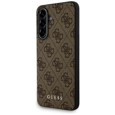 Puzdro Guess HC PU 4G Classic pre Samsung Galaxy A56 Hnedá