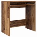 vidaXL Stôl Staré drevo Kompozitné drevo 77,5 x 43 x 79 cm