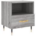 vidaXL Nočné stolíky 2 ks sivé sonoma 40x35x47,5 cm kompozitné drevo