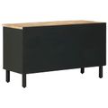 vidaXL Úložné skrine Hnedá 80 x 33,5 x 46 cm Masívne mango drevo