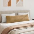 vidaXL Vankúše na pohovku 2 pcs Hnedá 145 x 40 cm Kordúrová tkanina