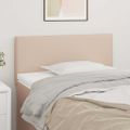 VidaXL Čelo postele kapučínové 100x5x78/88 cm umelá koža
