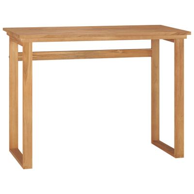 vidaXL Písací stôl 100x45x75 cm masívne teakové drevo