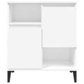 vidaXL Komoda 2 ks biela 60x35x70 cm spracované drevo