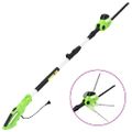 vidaXL 2v1 tyčová reťazová píla/nožnice na živý plot 25/41 cm 710/550W