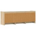 vidaXL TV skrinka 130 x 33 x 47 cm Dub sonoma Kompozitné drevo
