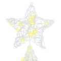 vidaXL Vianočný stromček 240 LED Teplá biela 150 cm Akryl