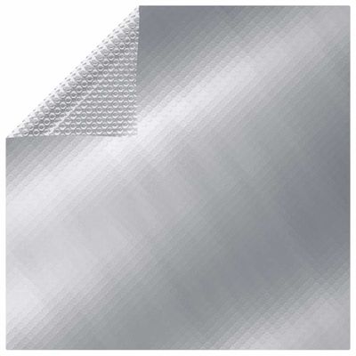 vidaXL Obdĺžniková bazénová plachta 600x400 cm PE strieborná