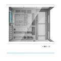 Počítačová skriňa Darkflash DY451 PRO s ventilátorom (biela)