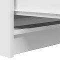 VidaXL Príborník Biely 100x35x99 cm Engineered Wood
