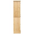 vidaXL Šatník Corona 55x38x170 cm borovicový masív