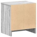 vidaXL Nočné skrinky 2 ks so zásuvkou sivé sonoma 39x28x41 cm