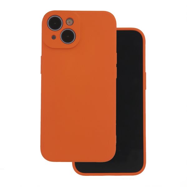 Silikónové puzdro pre Xiaomi Redmi 13c 5G oranžové