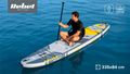 Paddleboard SUP REBEL ACTIVE PRO RBA-4518-G sivý, nosnosť 220kg
