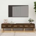 vidaXL TV skrinka hnedý dub 150x34,5x30 cm spracované drevo