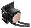 Krux vodní chladič CPU HydroArc 360 / 3x120mm ARGB / customizovaný LCD / černý AiO vodní chlazení, 360mm radiátor, 6,8" IPS displej 120Hz, 3× 120mm PWM ARGB ventilátory, AM5/AM4/LGA1851/1700, cerná