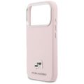 Kryt Karl Lagerfeld pre iPhone 17 Pro 6,3" HC MAGSAFE PU FW W/ K&C HEAD PIN PINK