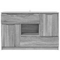 vidaXL Servírovacia skriňa Sivý Sonoma 100 x 30 x 65,6