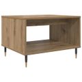 vidaXL Konferenčný stolík dub artisan 60 x 50 x 40 cm Kompozitné drevo